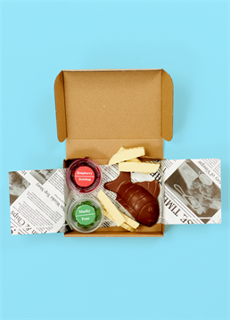<p>Introducing Gourmet Chocolate Pizza Company's Chocolate Fish &amp; Chips.</p>
<p>Handmade using Callebaut milk and white chocolate, this homage to the Great British Seaside makes a great novelty gift item to give to family and friends for birthdays and beyond.</p>
<p>Each box contains 1 x solid milk chocolate fish (82g), a selection of solid white chocolate crinkle cut chips (57g), 1 x 35g pot of green apple flavoured Jelly Belly jelly beans (mushy peas), and 1 x 35g pot of raspberry 'ketchup' dipping sauce.</p>
<p>This product is sent seperately from our cards so they will not arrive together</p>
<p>Allergy Advice: For allergens, see ingredients in&nbsp;<strong>bold.</strong></p>
<p>Set contains Belgian milk chocolate fish, white chocolate chips, Jelly Belly jelly beans mushy peas and lovely raspberry sauce ketchup.</p>
<p>INGREDIENTS:</p>
<p>White Chocolate: Min 28% Cocoa, Sugar, Cocoa Butter, Whole&nbsp;<strong>Milk</strong>&nbsp;Powder,&nbsp;<strong>Soya</strong>&nbsp;Lecithin; Natural Vanilla Flavour;</p>
<p><strong>Milk</strong>&nbsp;Chocolate (Min 33.6% Cocoa, 20.8%&nbsp;<strong>Milk</strong>&nbsp;Solids): Sugar, Cocoa Butter, Whole&nbsp;<strong>Milk</strong>&nbsp;Powder, Cocoa Mass,&nbsp;<strong>Soya</strong>&nbsp;Lecithin, Natural Vanilla Flavour;</p>
<p>Green Apple Jelly Beans: Sugar, Glucose Syrup, Modified Cornstarch, Apple Juice Concentrate, Acidity Regulator (E330), Glazing Agents (E901, E903, E904), Plant Concentrate (Spirulina), Flavouring, Colours (E100, E171),</p>
<p>Raspberry Flavour Topping Sauce: Glucose-fructose Syrup, Sugar, Raspberry Puree, Acidity Regulator: E330 Citric Acid, E440 Gelling Agent, Flavours, Colour: E120, E150b, E151, Preservative: Potassium Sorbate.</p>
<p>Produced in an environment that handles&nbsp;<strong>NUTS&nbsp;</strong>and&nbsp;<strong>GLUTEN</strong>&nbsp;products.</p>
