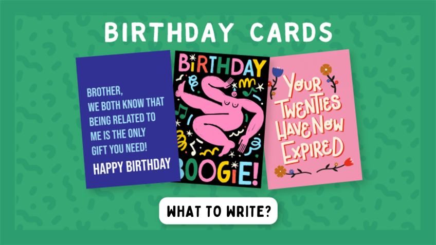 What to Write In a Birthday Card