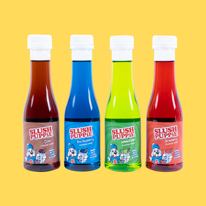 4 Pack Slush Puppie Original Syrup Set