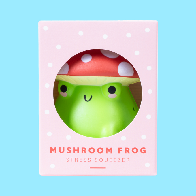 Mushroom Frog Stress Squeezer