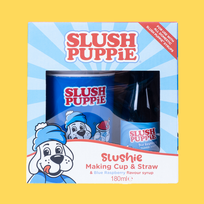 Slush Puppie Cup & Blueberry Syrup Set