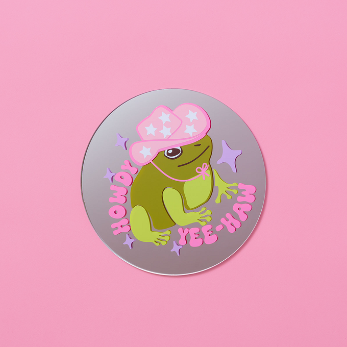 Disco Frog Mini Mirror