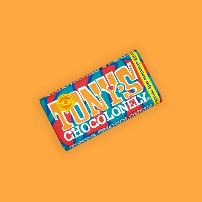 Tony's Chocolonely Milk Chocolate Chip Cookie Bar