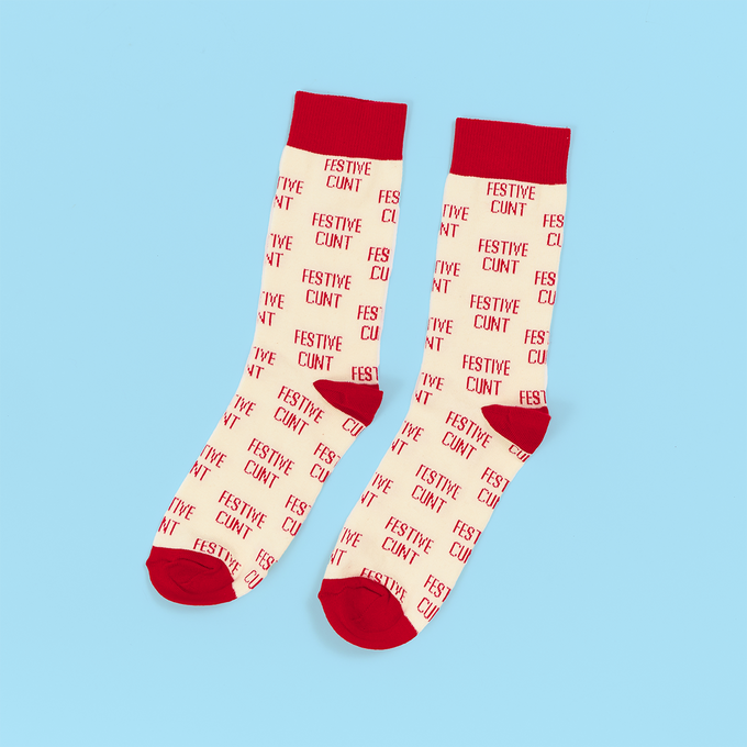 Festive Cunt Socks