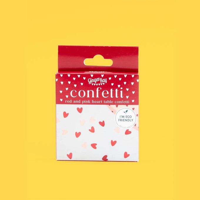 Coloured Hearts Confetti