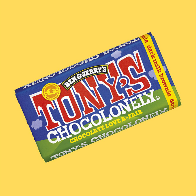 Tony's Chocolonely x Ben & Jerry's Dark Milk Brownie