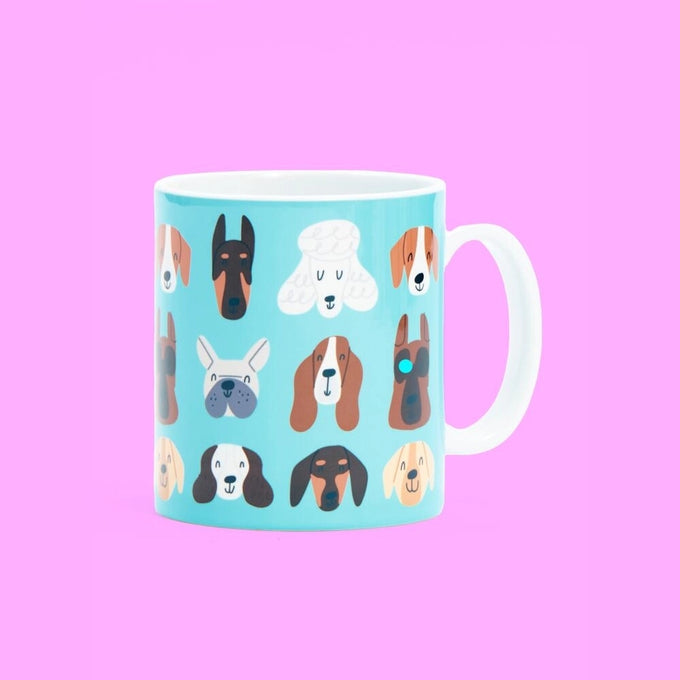 Dogs Faces Mug