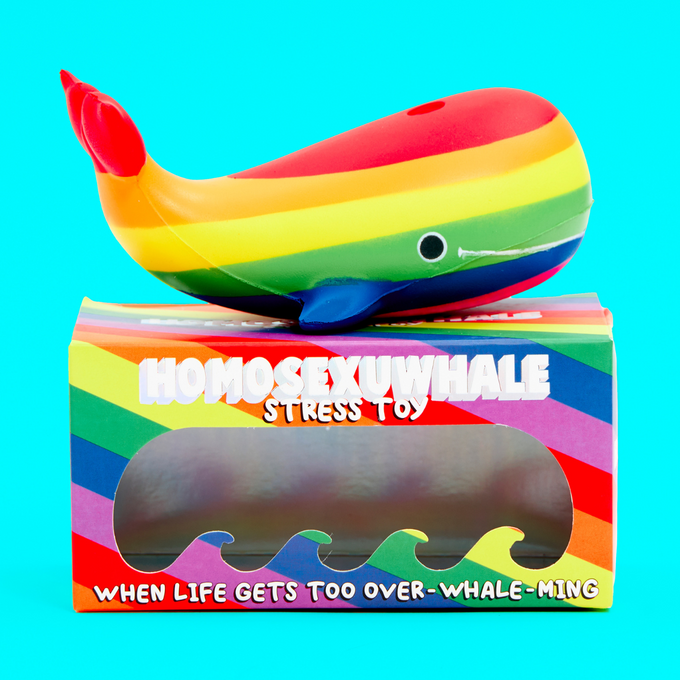 Homosexu-whale Stress Toy