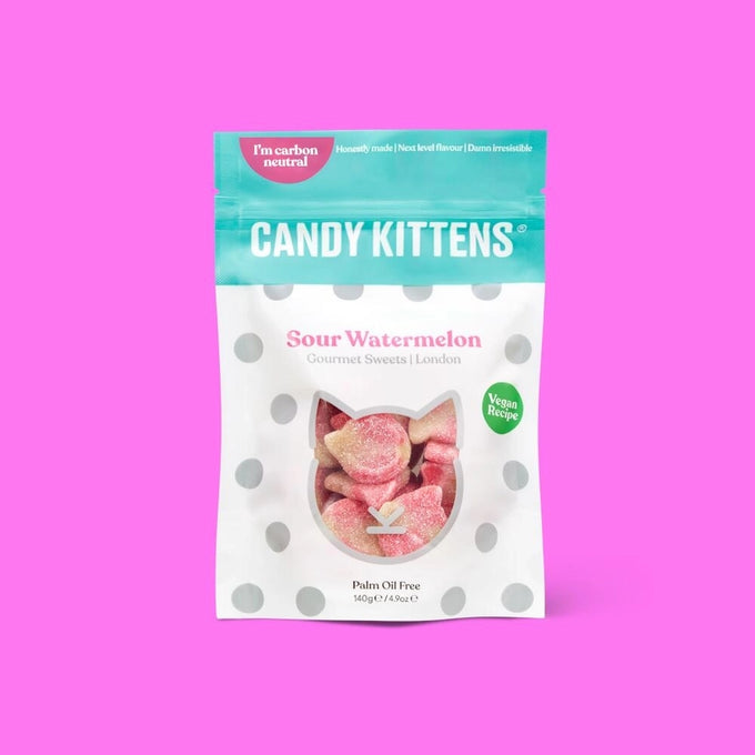 Candy Kittens Sour Watermelon Sweets