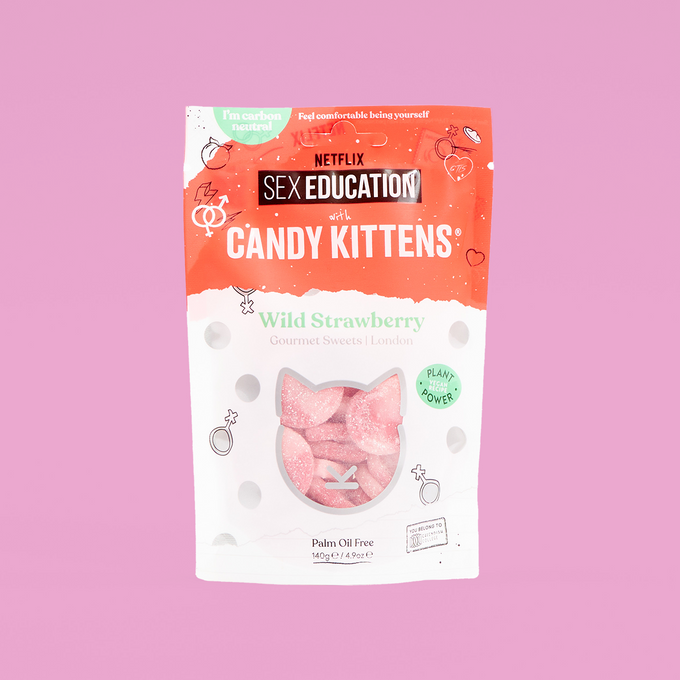 Candy Kittens Wild Strawberry Sweets