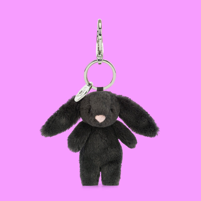 Jellycat Bashful Bunny Inky Bag Charm