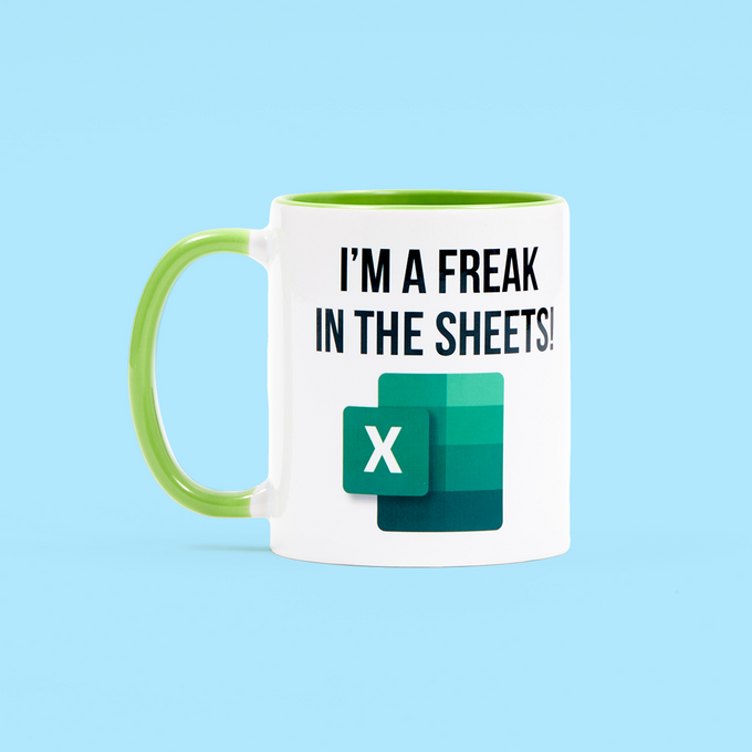 Freak In The Sheets Mug