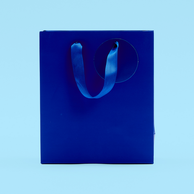 Deep Blue Medium Gift Bag