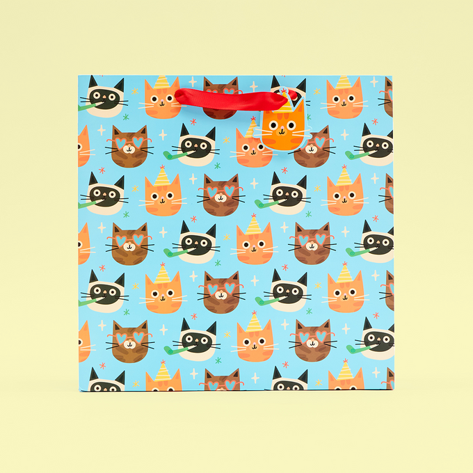 Party Cats Large Gift Bag