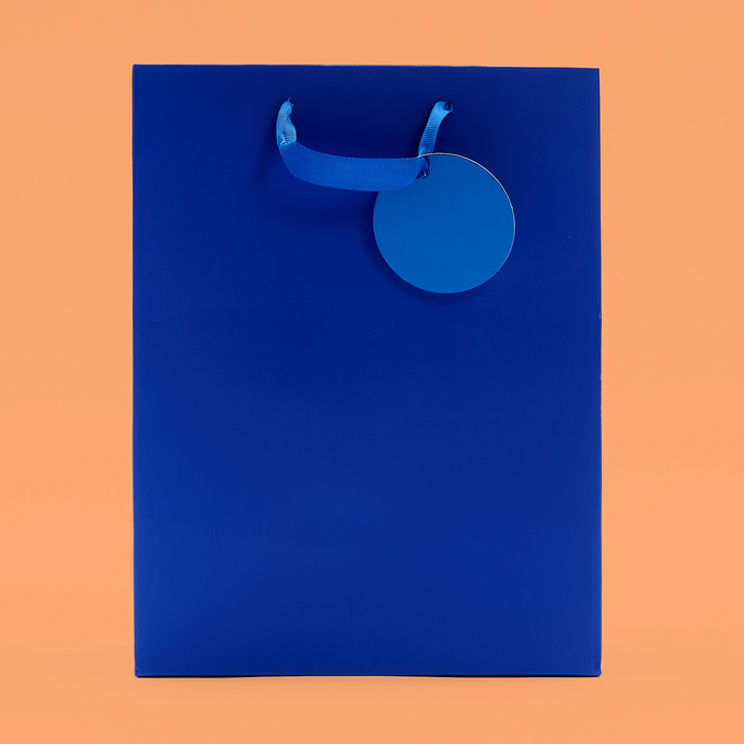 Deep Blue Large Gift Bag