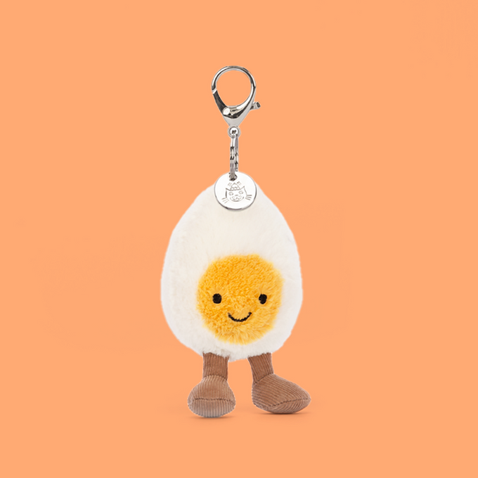 Jellycat Amuseable Happy Boiled Egg Bag Charm