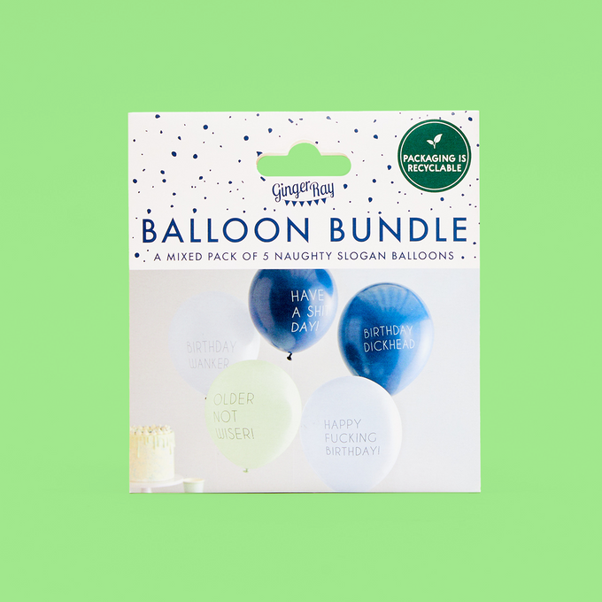 Rude Humour Balloon Pack