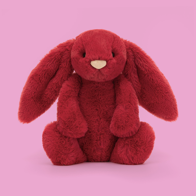 Jellycat Bashful Luxe Bunny Scarlett Big