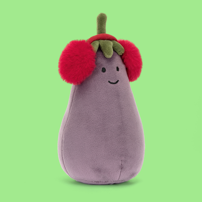 Jellycat Toastie Vivacious Red Aubergine