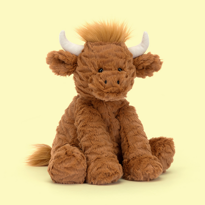 Jellycat Fuddlewuddle Highland Cow