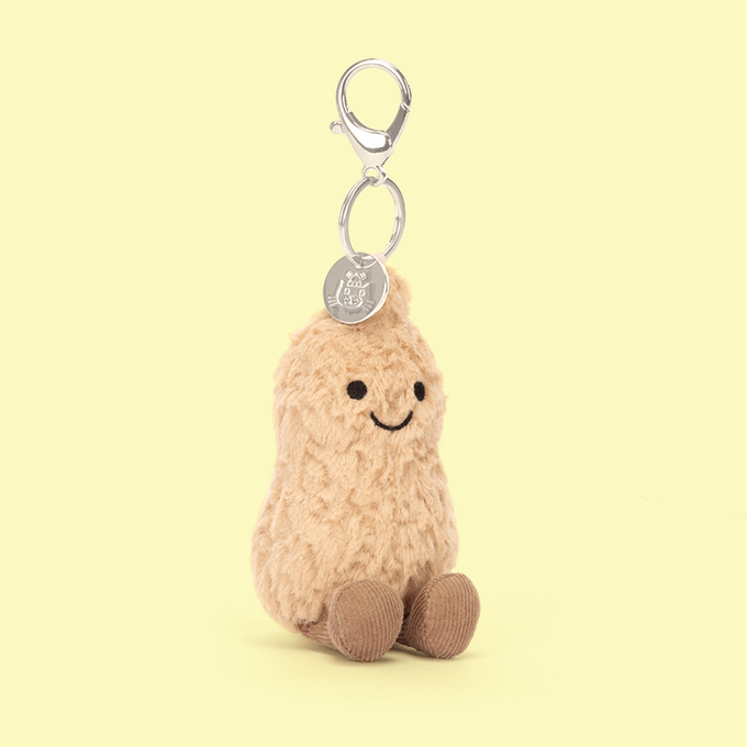 Jellycat Amuseable Peanut Bag Charm