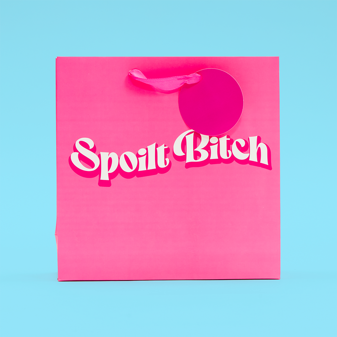 Spoilt Bitch Barbie Medium Gift Bag