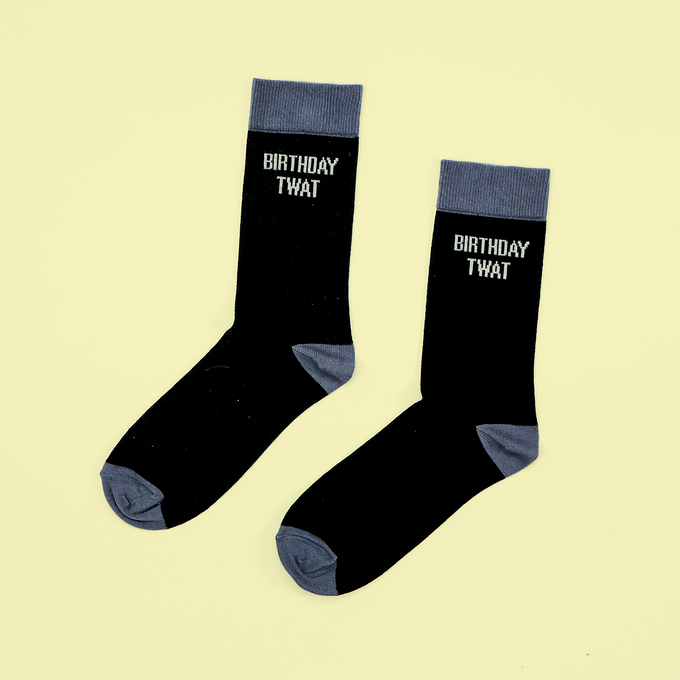 Birthday Twat Socks