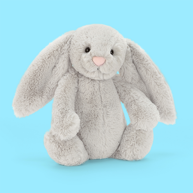 Jellycat Bashful Silver Bunny Medium