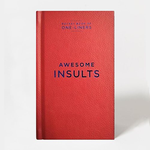 One Liners Awesome Insults Book